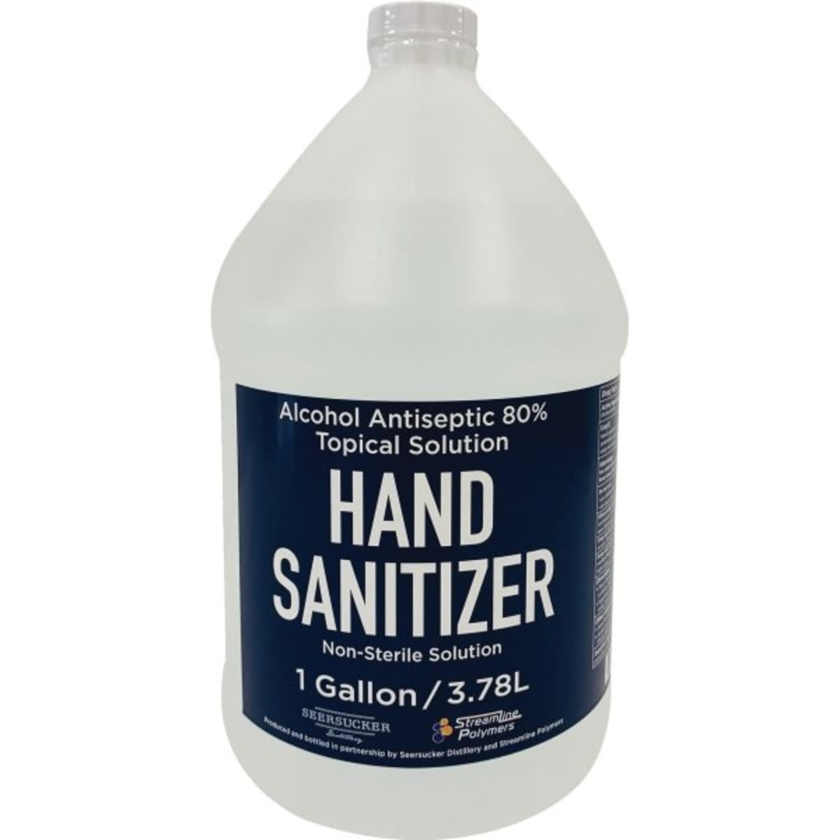 1 Gallon Liquid Hand Sanitizer 80 Alcohol Content Case Of 4 Hd