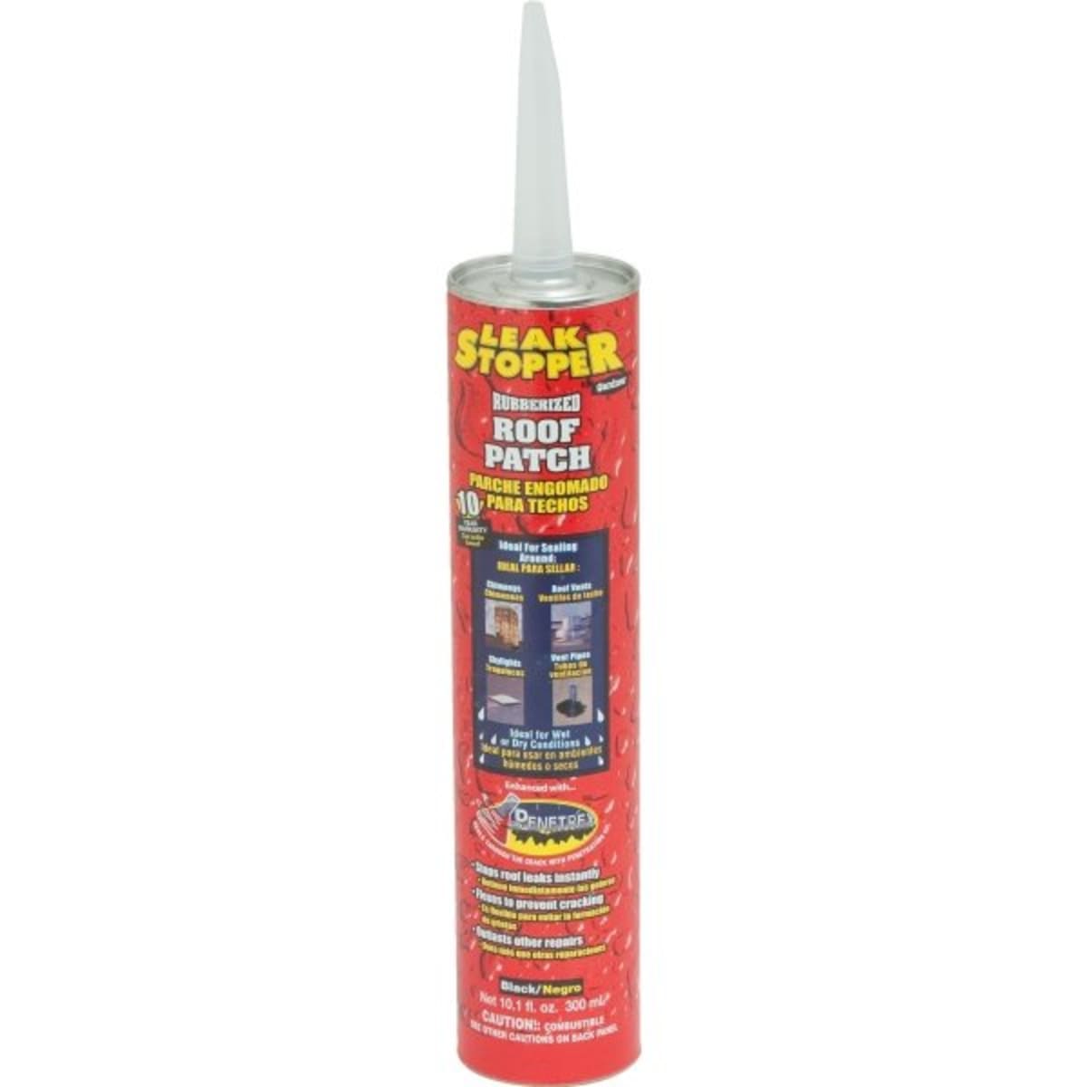 10 1 Oz Gardner Leak Stopper Rubberized Roof Patch And Repair Caulk Hd Supply