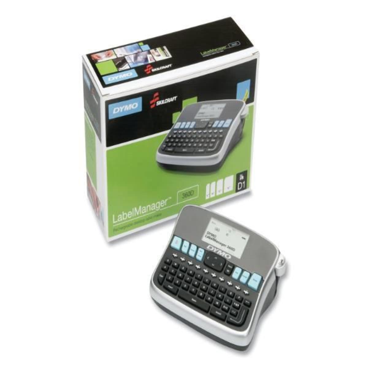 SKILCRAFT Dymo Desktop Label Maker Kit, 2 Lines | HD Supply