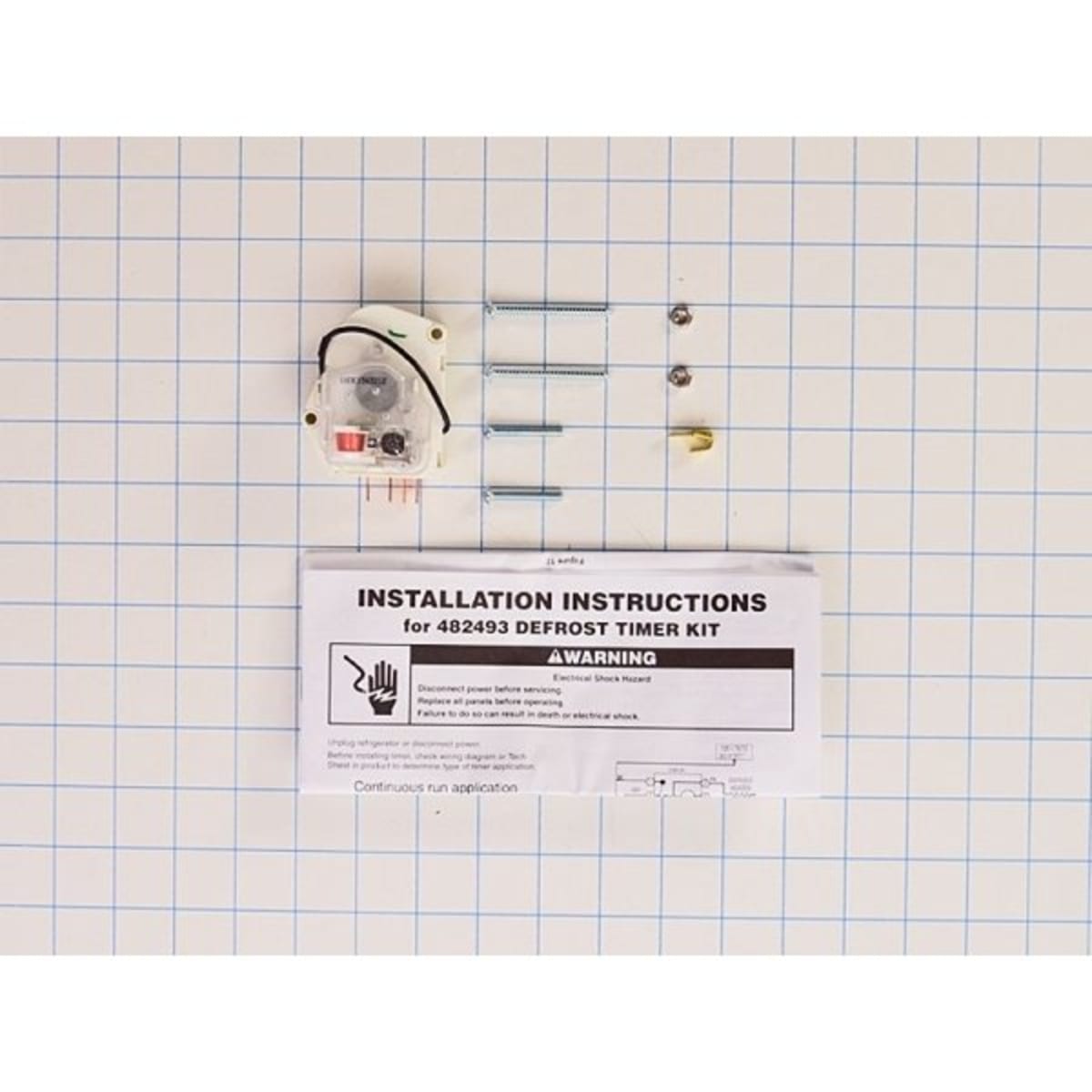 Whirlpool Replacement Defrost Timer For Refrigerator Part