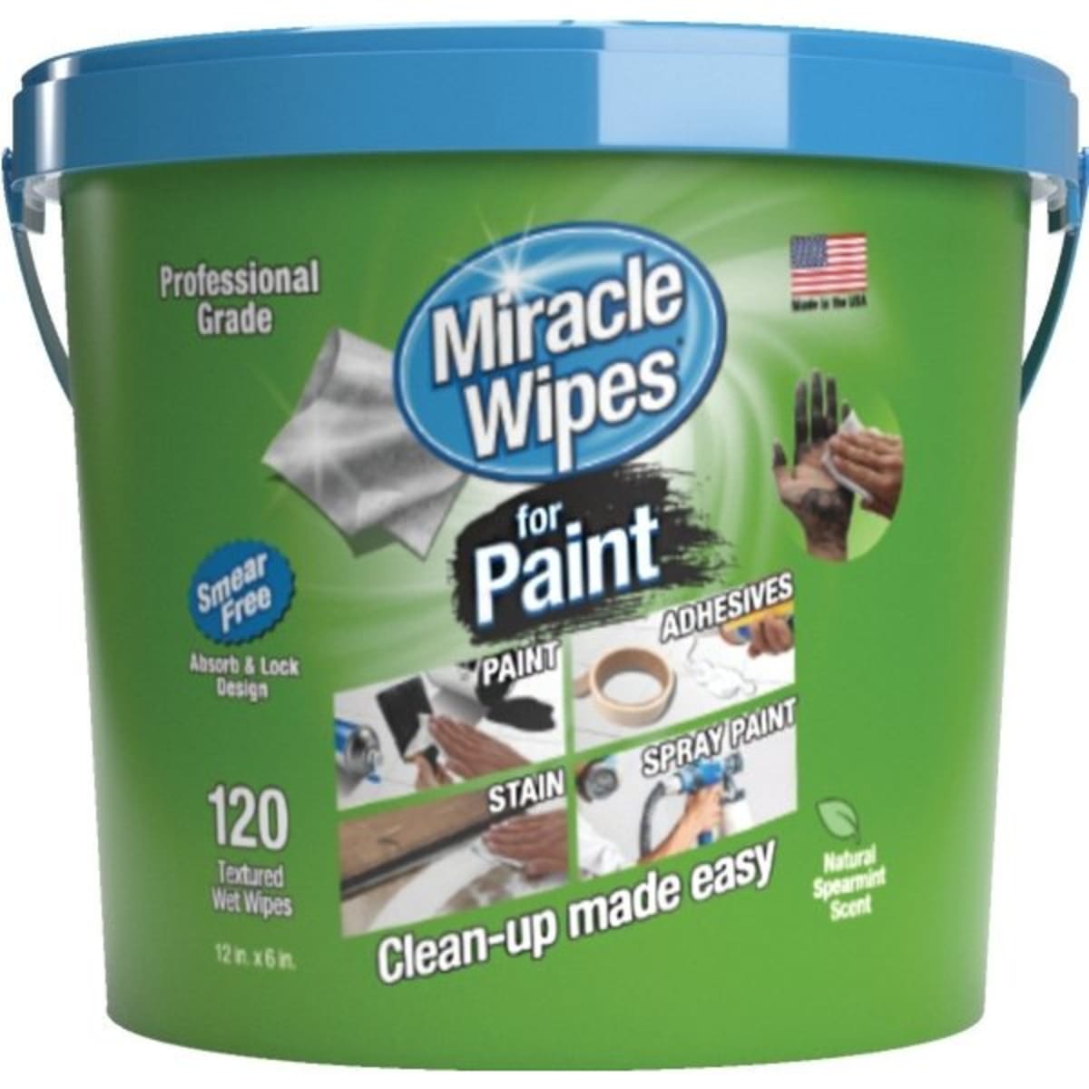 Miracle Brands Miraclewipes For Heavy Duty Package Of 120