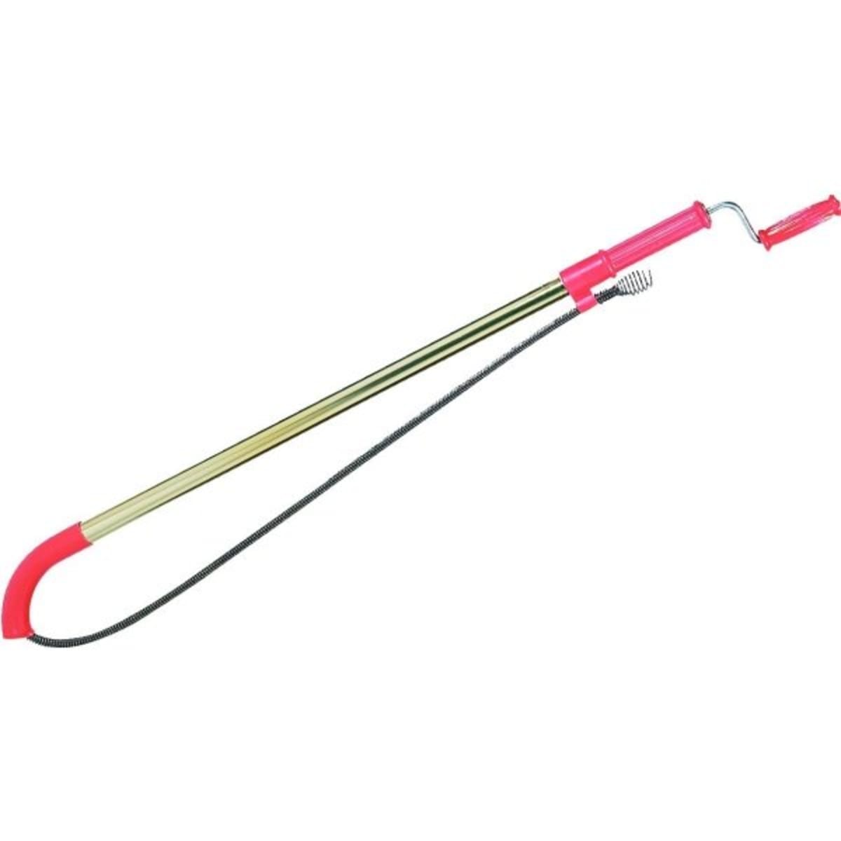 extends 3 to 6 foot New Quadra Plex Toilet Auger w// Flexible End Made in USA