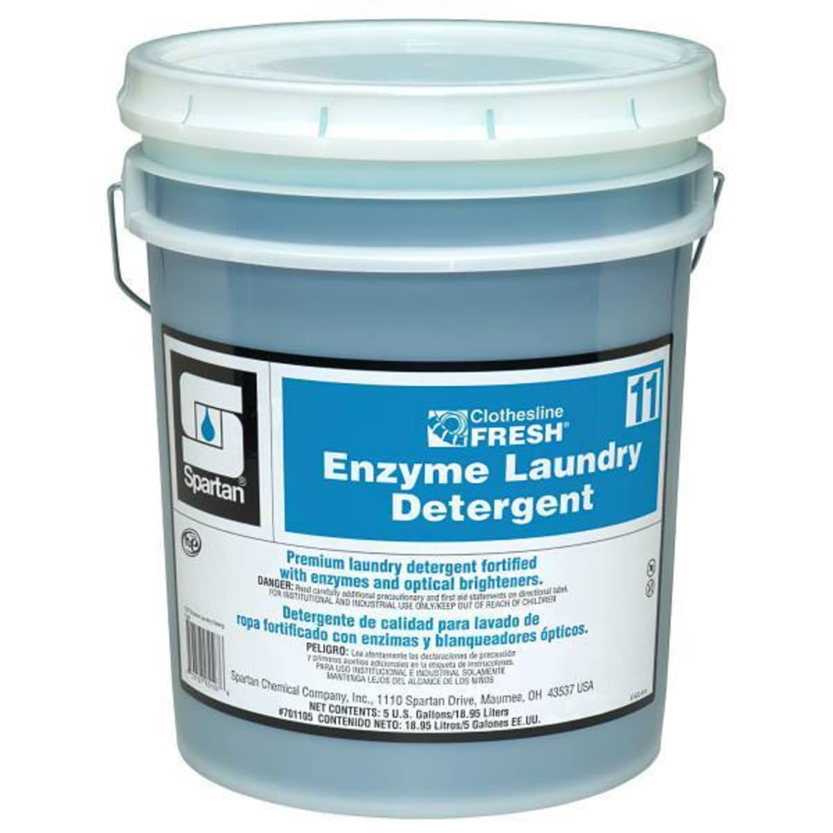 Commercial Laundry Detergent Bucket (5 gal) — Midsouth Hotel Supply