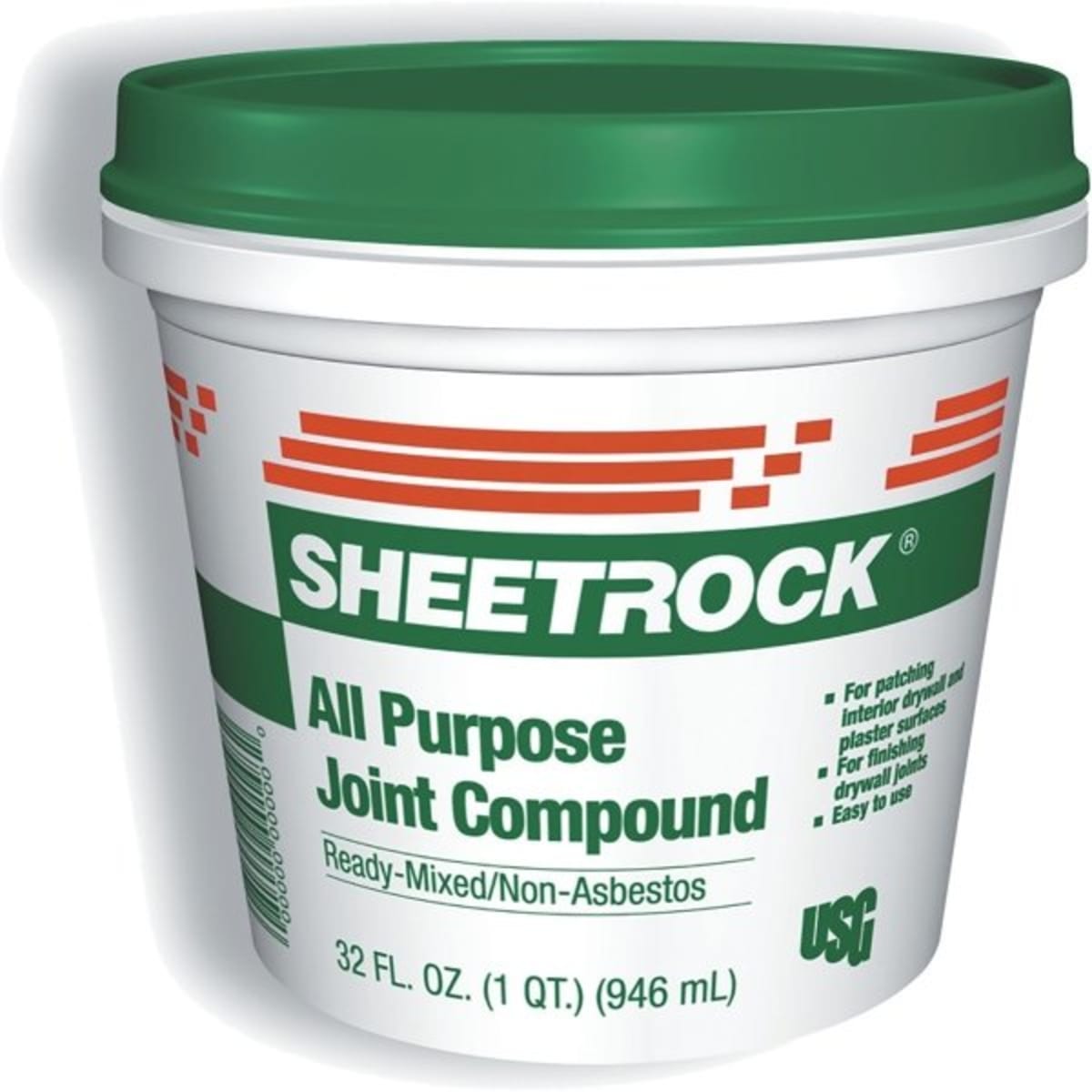 Usg 380270006 1 75pt All Purpose Joint Compound Green Lid Case Of 6 Hd Supply