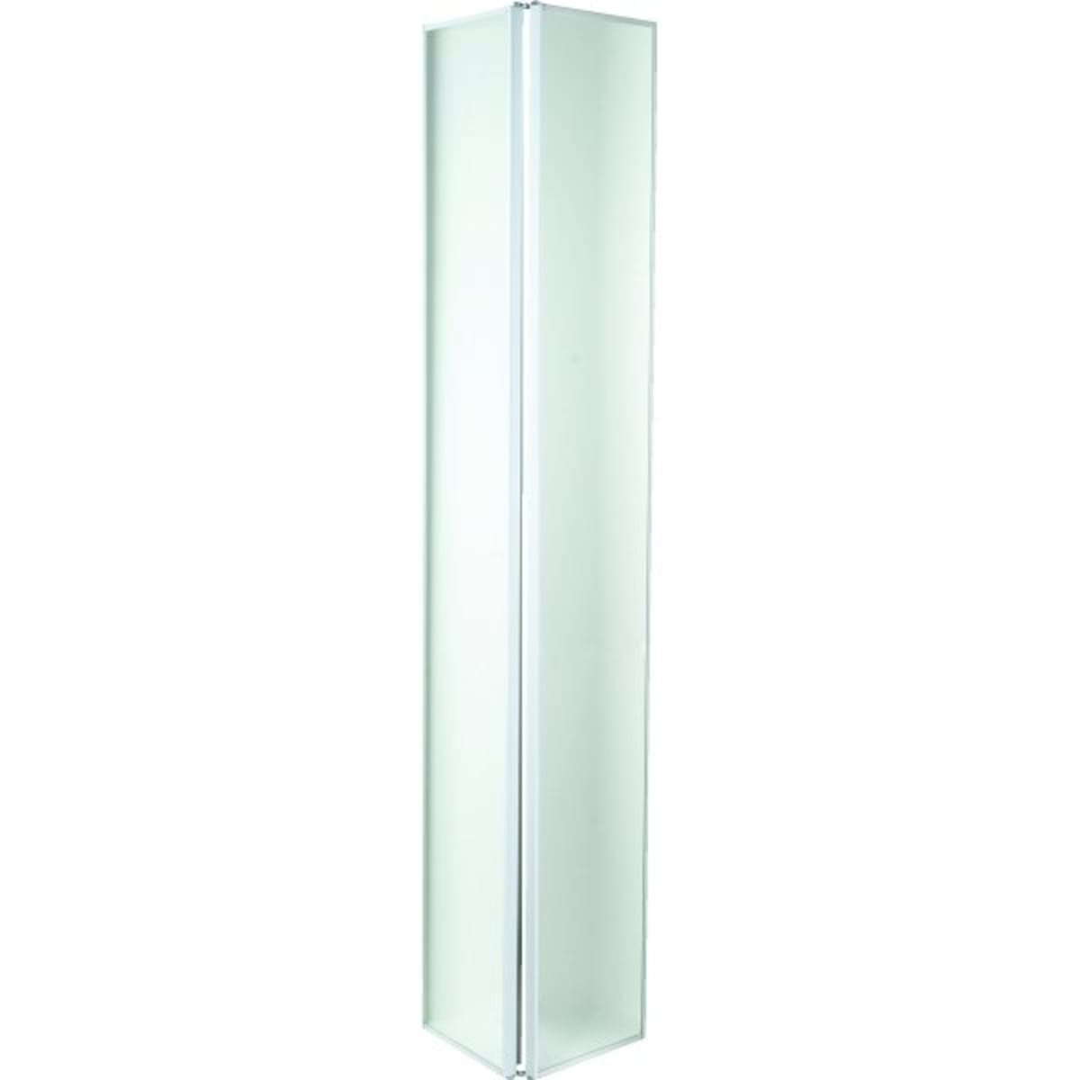 24x80 White Framed Mirrored Bi Fold Door Hd Supply