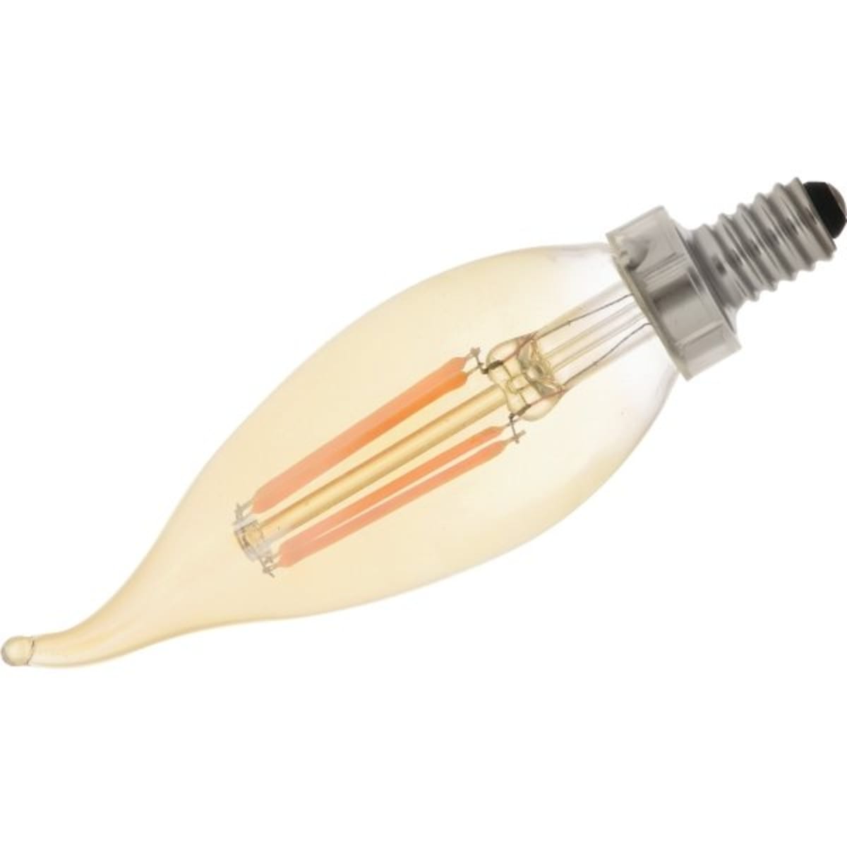 Sylvania 3 5 Watt 2200k B10 Decorative Led Light Bulb 6 Pack Hd