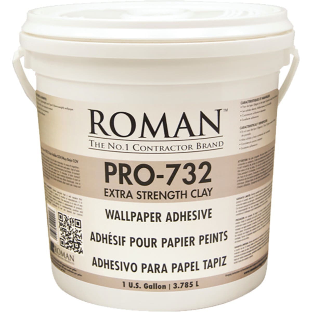 Roman Professional 010001 Pro 732 1g Extra Strength Clay Base Hd