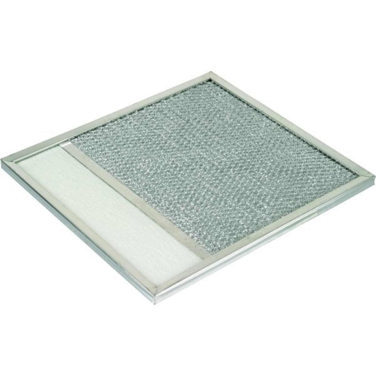 Aluminum Replacement Range Hood Filter 9-7/8 inch x 11-11/16 inch x 3/8 inch (2-Pack)