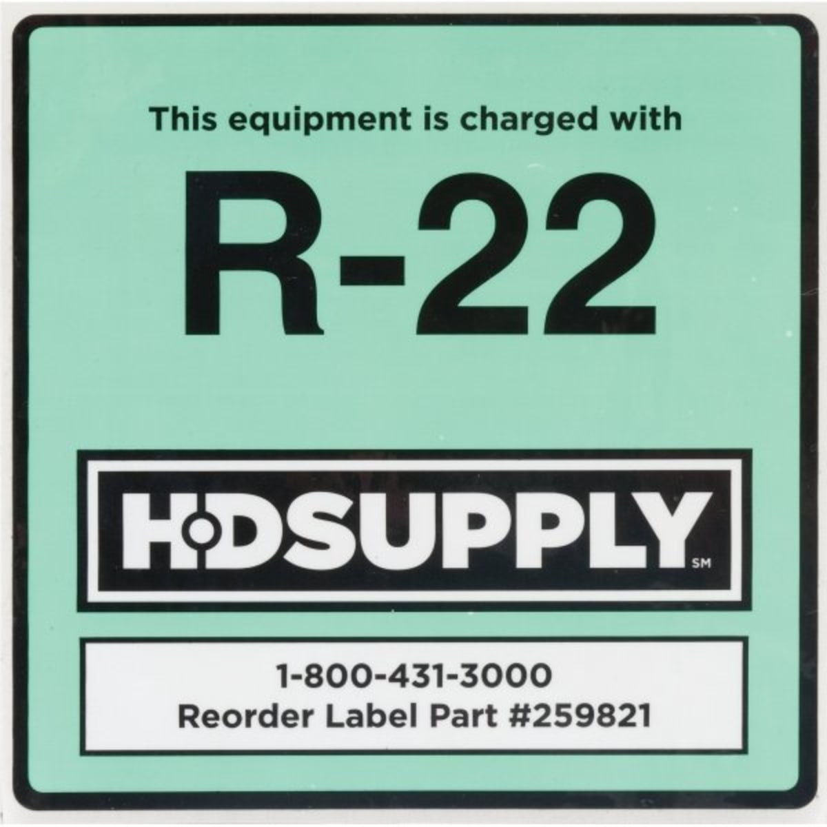 Refrigerant Labels | HD Supply