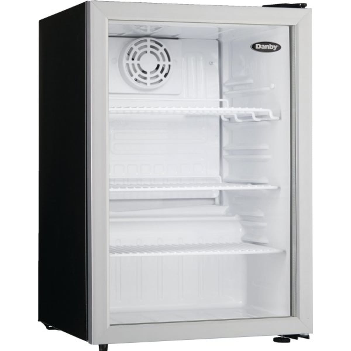 Danby 2 6 Cu Ft Stainless Steel Glass Front Compact Refrigerator Hd Supply
