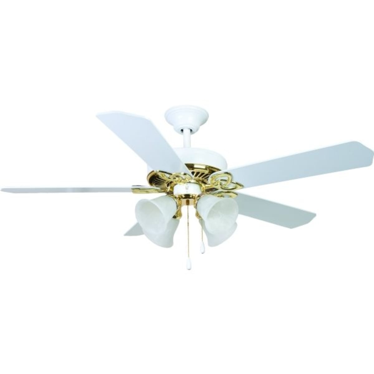 Seasons 269258 Camarillo Ceiling Fan 5 Blades 4 Bulbs