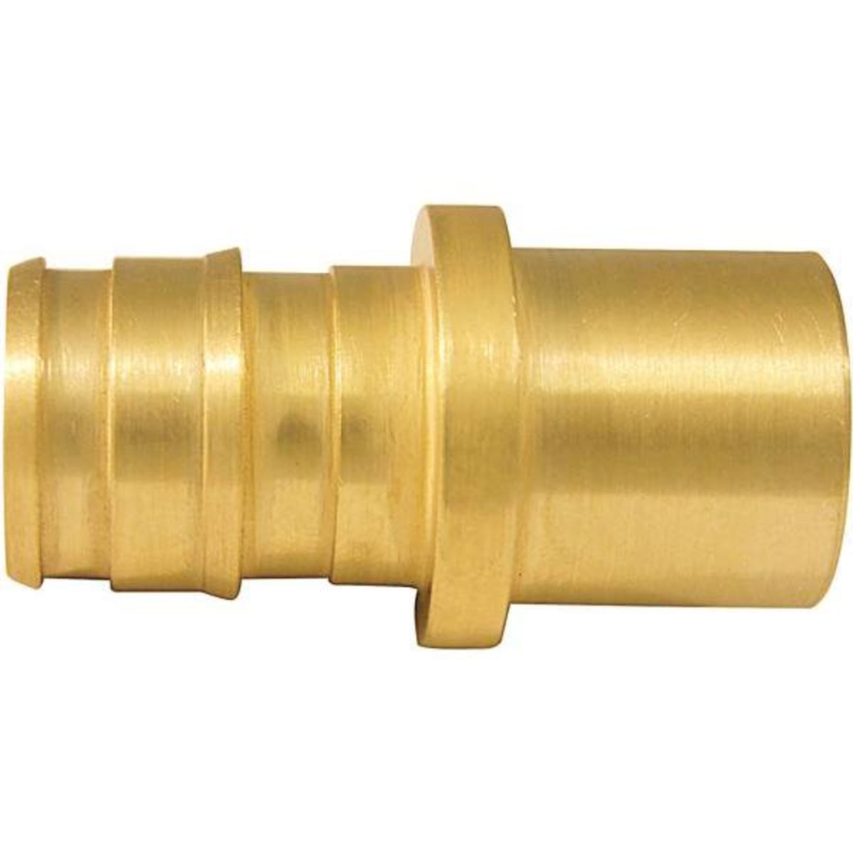 3/4 in. Bronze Double Union PEX-A Barb Water Pressure Regulator with Gauge
