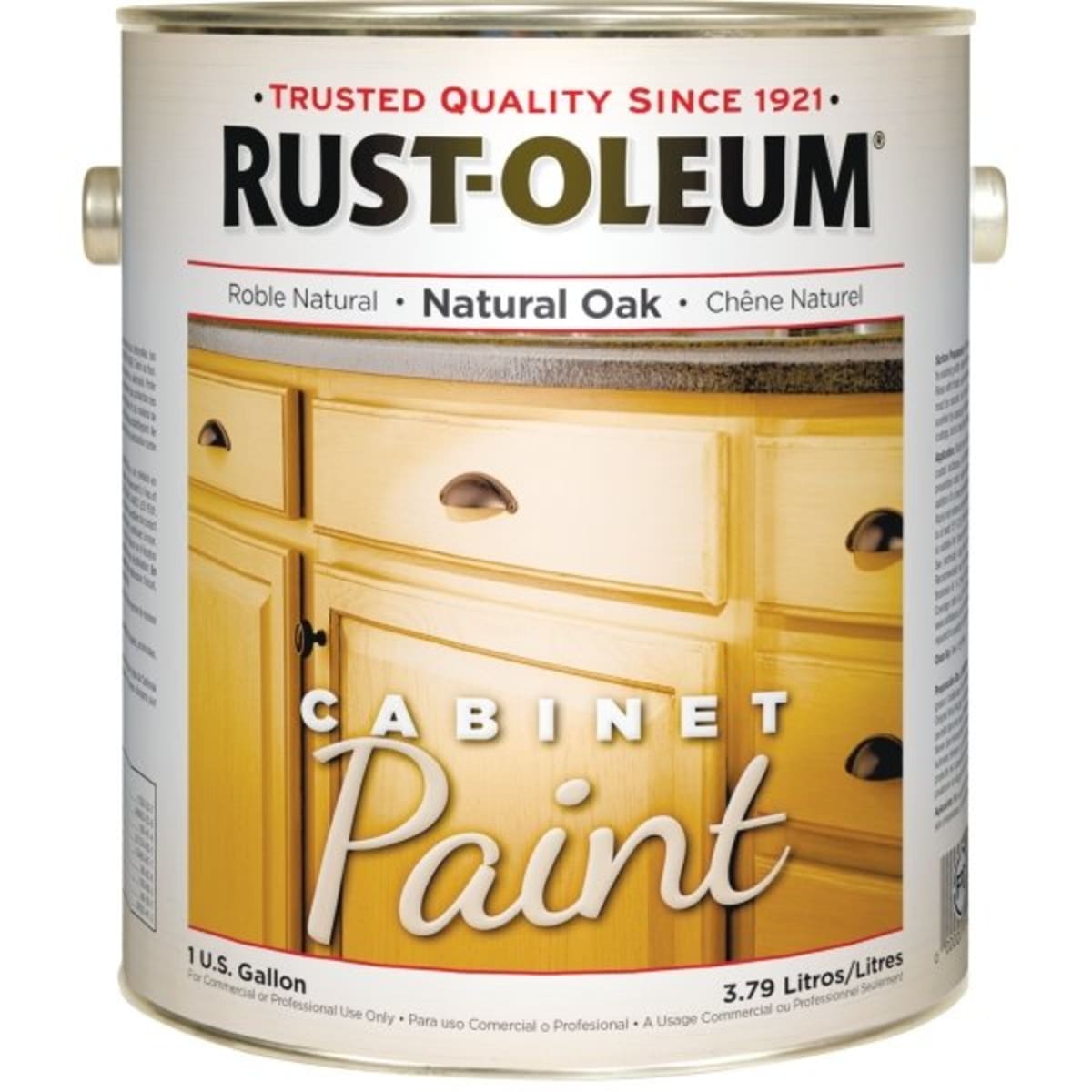 1 Gallon Rust Oleum Cabinet Paint White Hd Supply