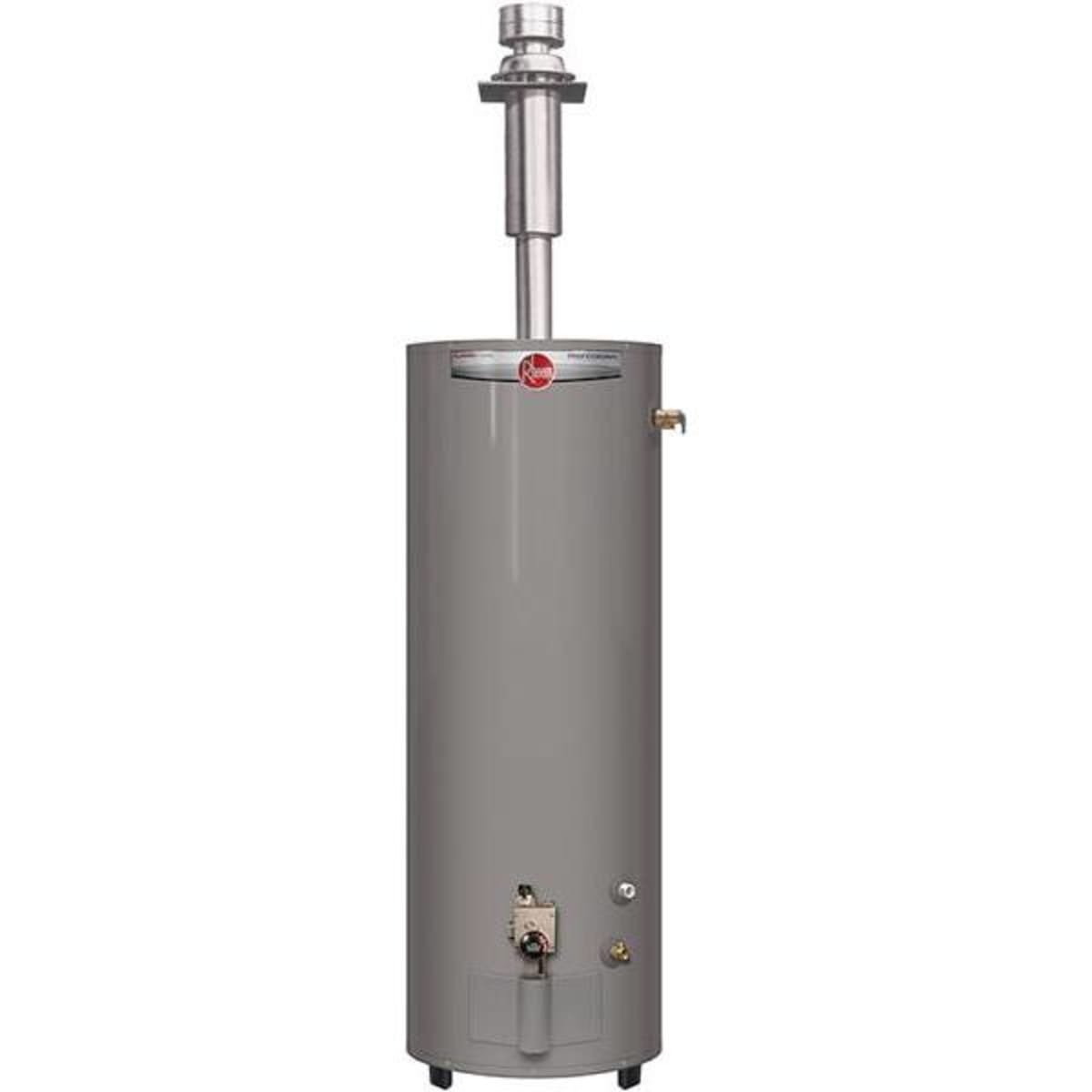 Rheem 40 Gal Mobile Home Water Heater, Natrl Gas/liquid Propane, Direct  Vent | HD Supply