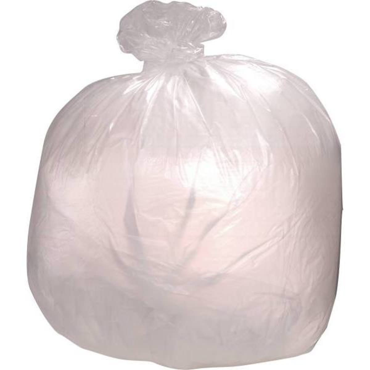 Colonial Bag Trash Bags, Medium Duty, 30 gal, 0.45 mil - Black, 30 in x 36  in