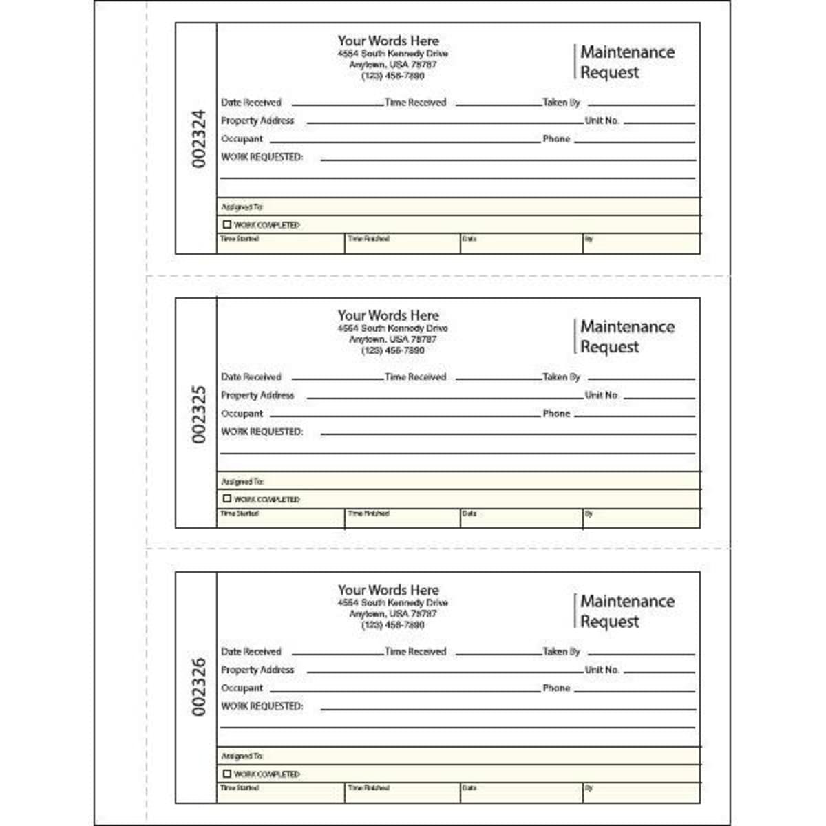 Request Books Forms Hd Supply