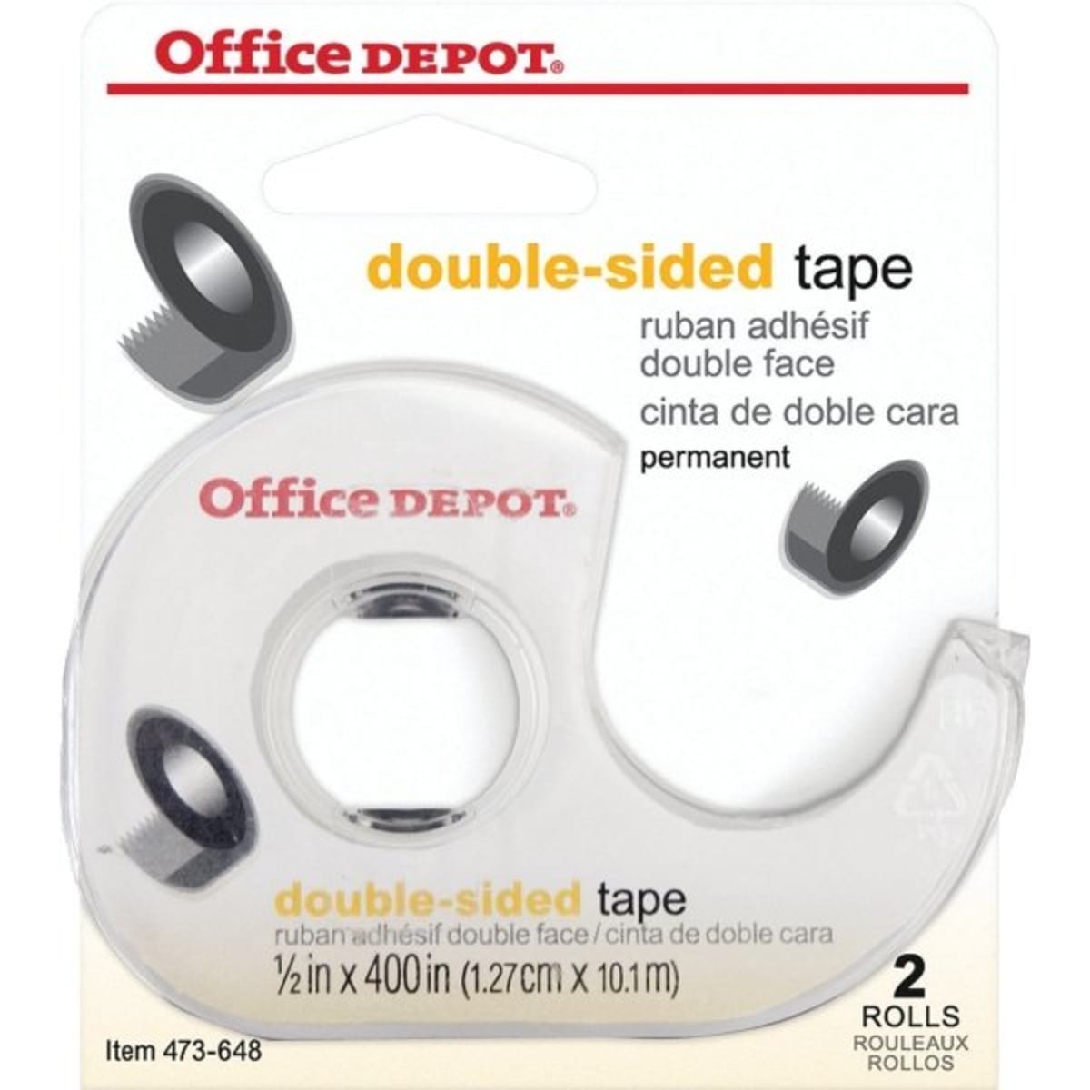 Office Depot Brand Invisible Tape 3 4 X 1296 Package Of 16 Hd Supply