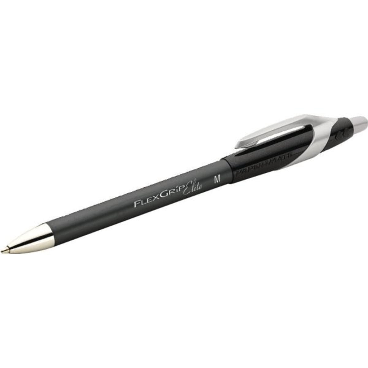 Paper Mate® FlexGrip Elite Retractable Ballpoint Pens, 1.0 mm 
