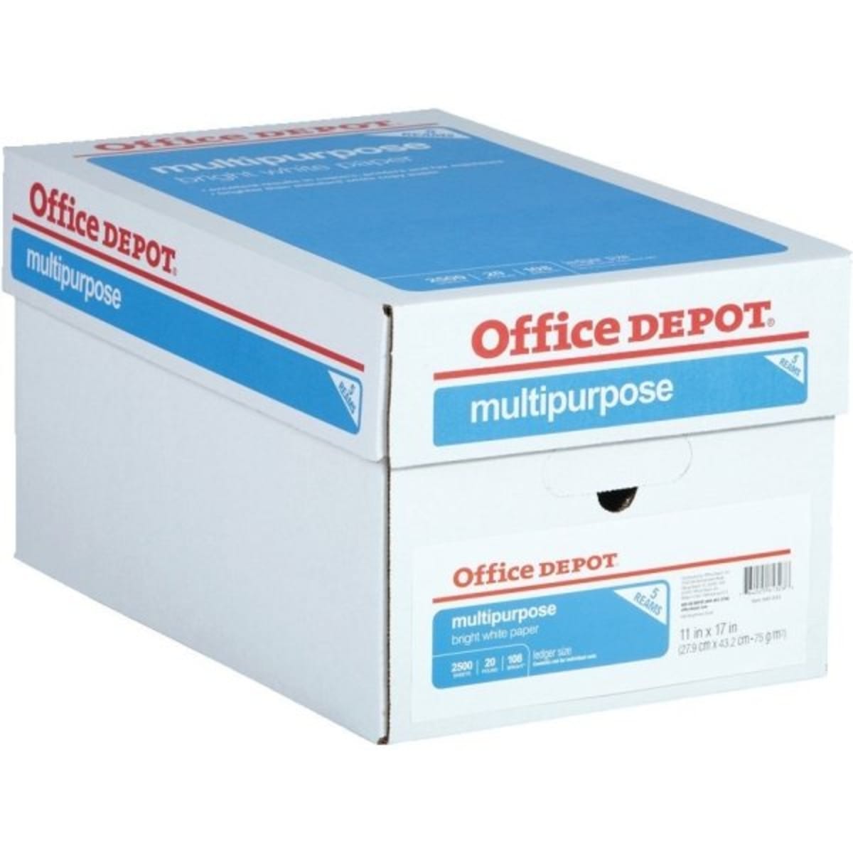 Office Depot® Multipurpose Copy/Ledger Paper, Legal, 11
