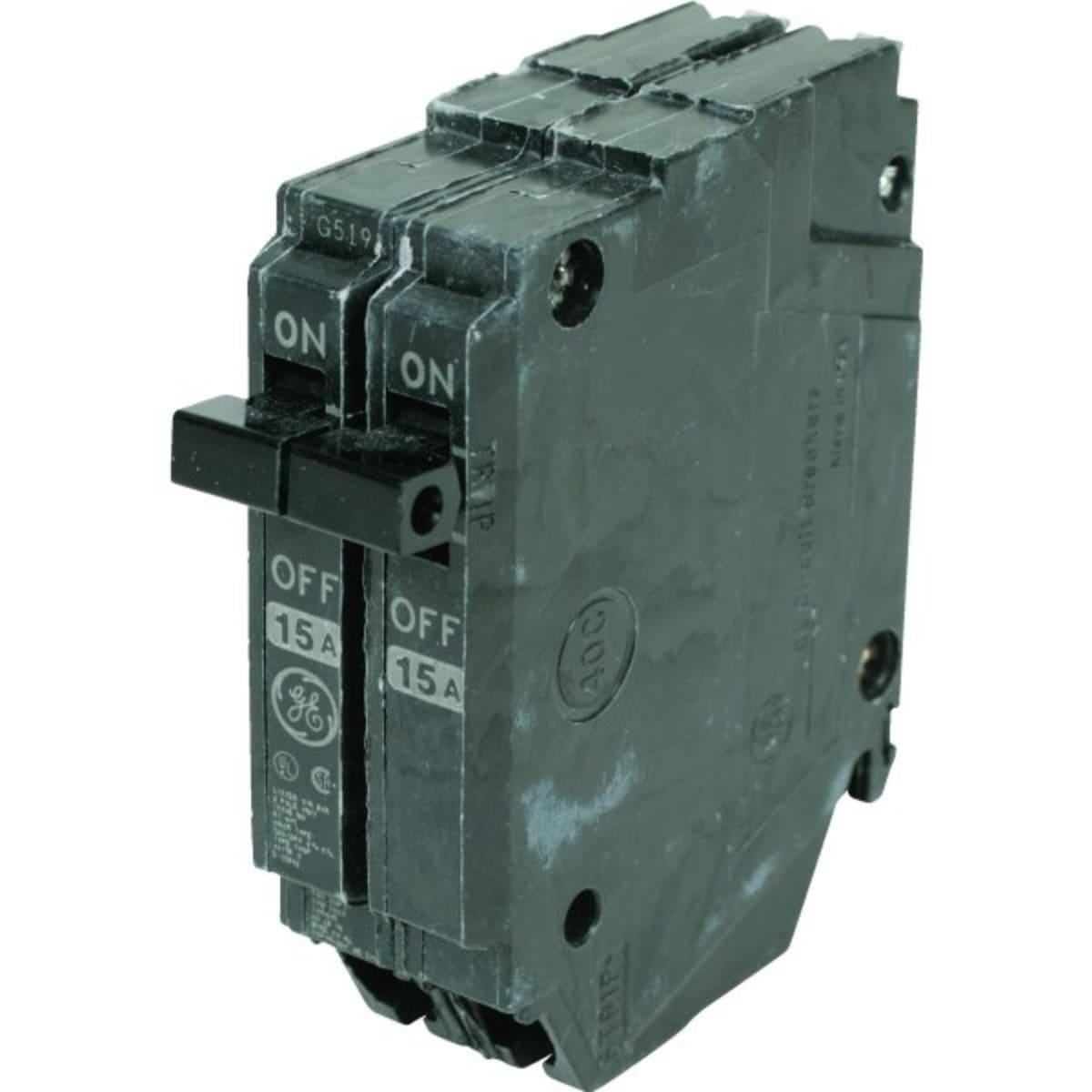 * GENERAL ELECTRIC  40 AMP 2 POLE CIRCUIT BREAKER   TYPE THQP THQP240    F-208