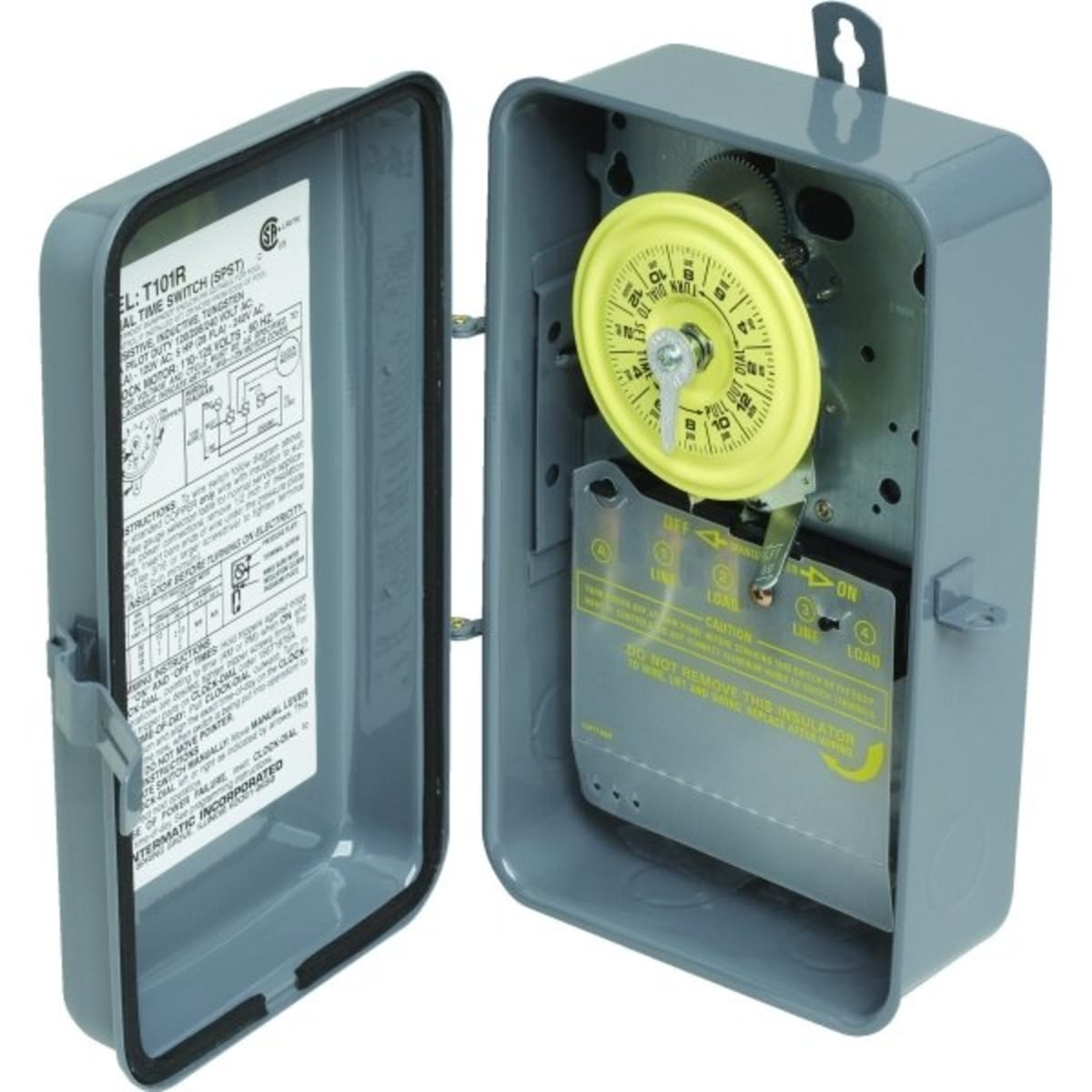 Intermatic 24 Hour Time Clock Double Pole Single Throw
