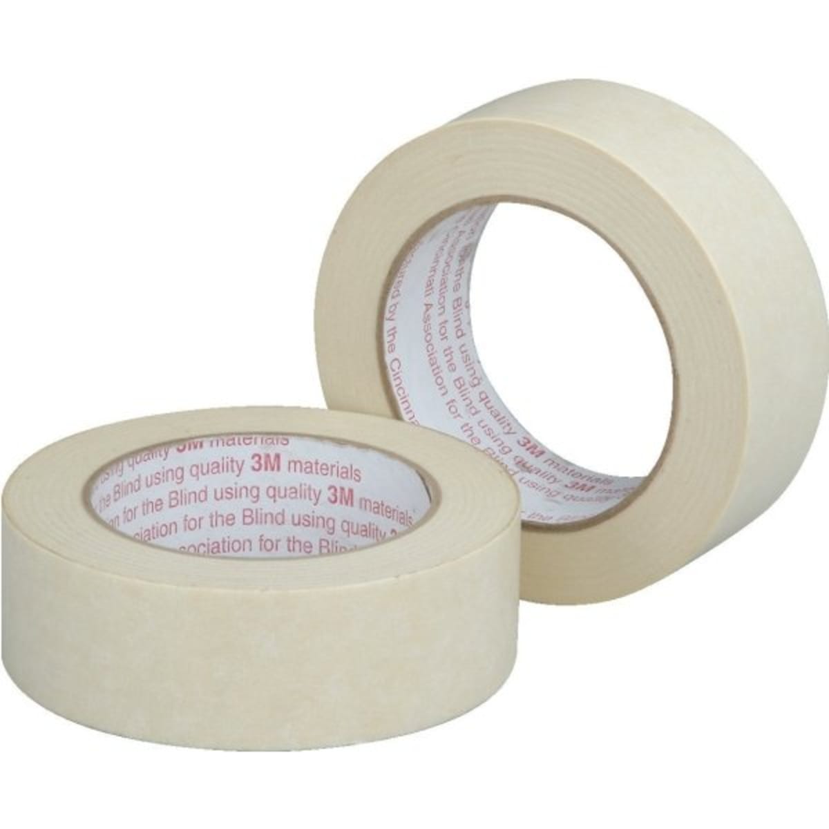 Partners Brand PT938240012PK Tape Logic 2400 Masking Tape 3 x 60 yd Pack of 12 3 x 60 yd Natural 