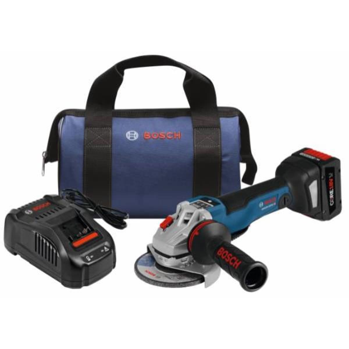 Bosch 18 Volt Ec Brushless 4 1 2 Inch Angle Grinder Kit With