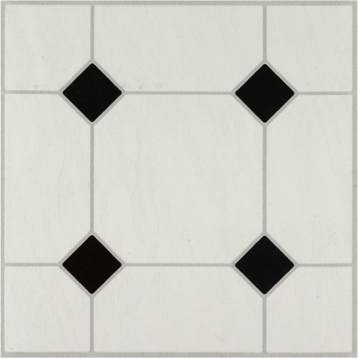 Armstrong Diamond Jubilee Black White Vinyl Tile Cs 45 Hd Supply