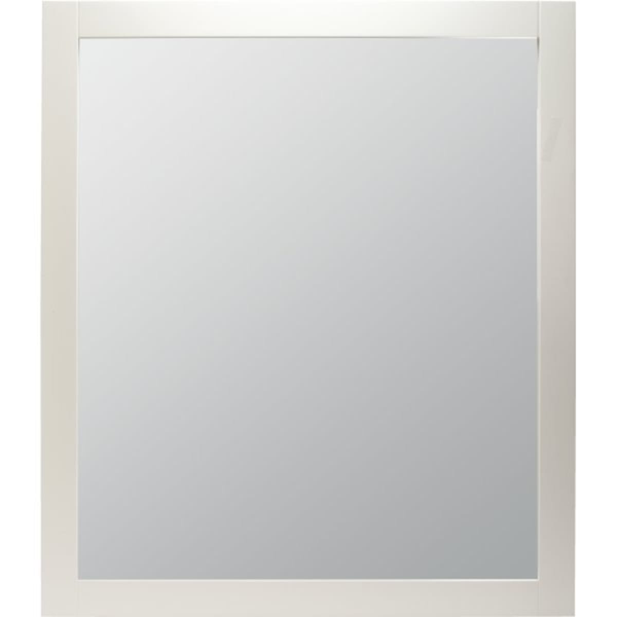 Gardner Glass Products 24-in W x 36-in H White MDF Modern/Contemporary Mirror Frame Kit Hardware Included | 15140