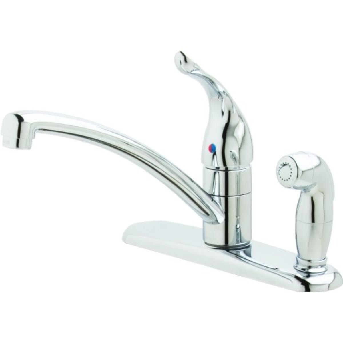 Moen Chateau Kitchen Faucet Chrome Single Handle In-Deck ...