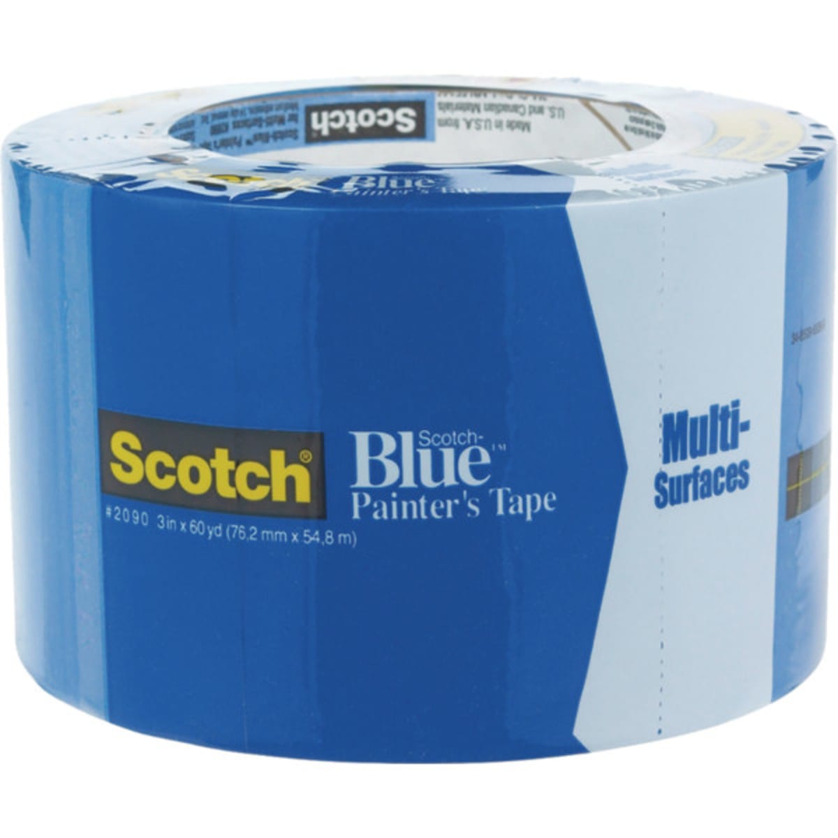 3m 2090 72a 72mm X 54 8m Blue Multi Surface Masking Tape S W Hd