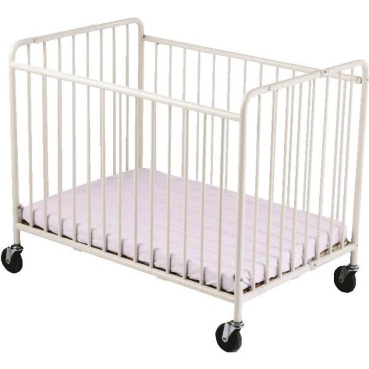 Foundations Hideaway Crib 3 Foam Mattress Cherry Wood Hd Supply