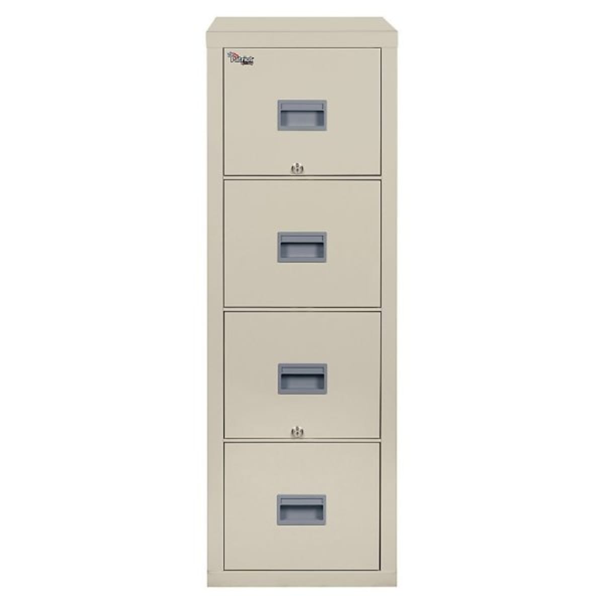 Realspace Pro 26 1 2 Depth Vertical Letter File Cabinet 4 Drawer Putty Hd Supply