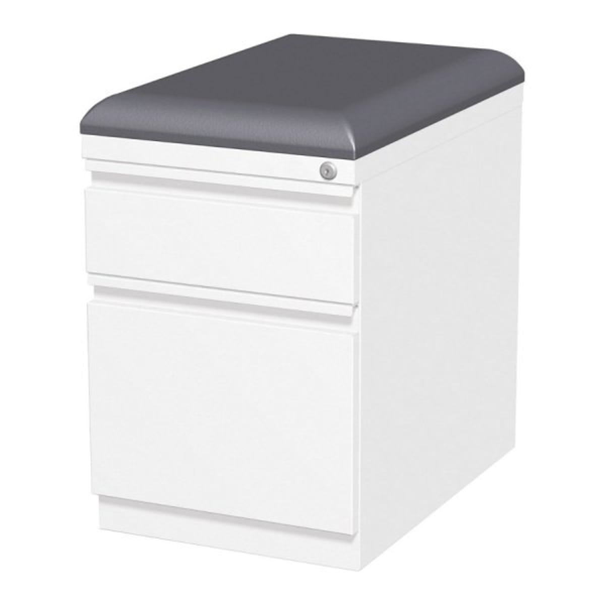 Workpro 3 Drawer Black Vertical Mobile Pedestal File Cabinet 20 Inch D Hd Supply