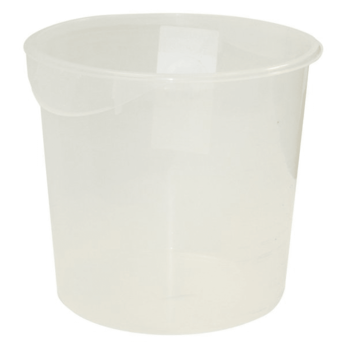 Rubbermaid 18 Qt. Translucent Round Polypropylene Food Storage Container