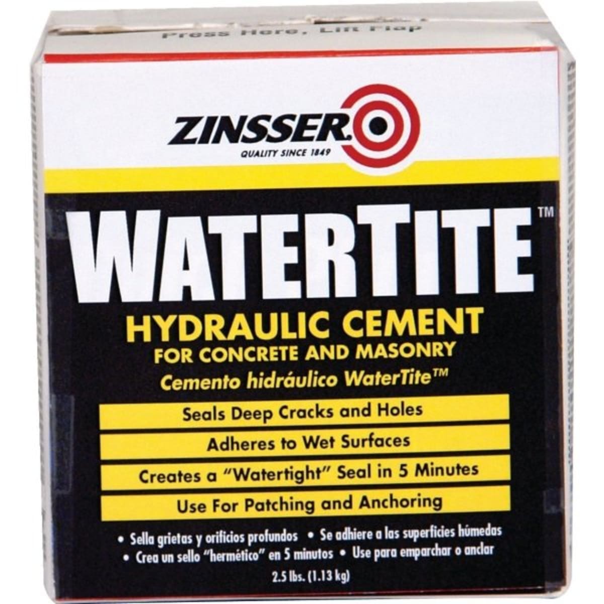 Zinsser 1 Qt Ready Patch Spackling And Patching Compound 04424 The Home Depot