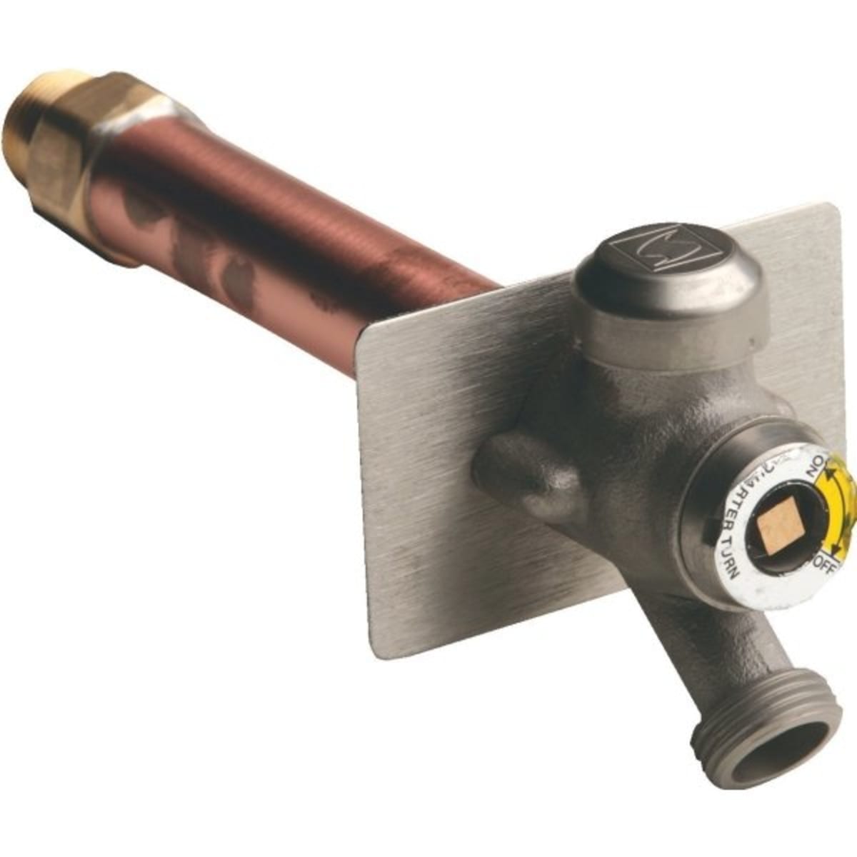 Jr Smith Key Operated Wall Hydrant Quarter Turn Hd Supply