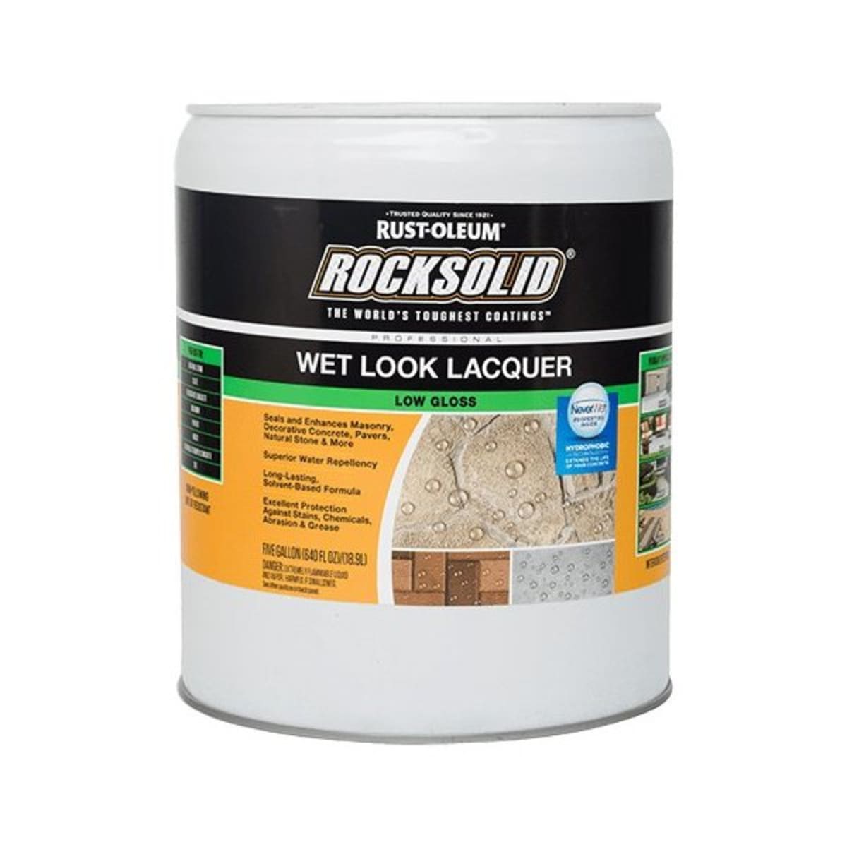 Rust Oleum 640 Oz Wet Look Low Gloss Lacquer Hd Supply