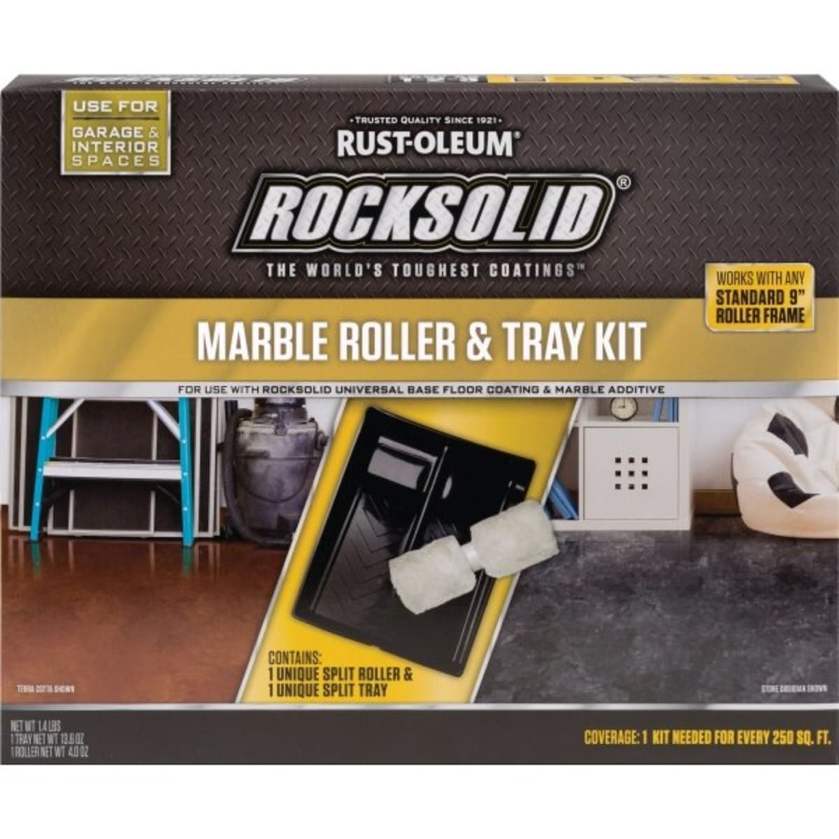 Rust Oleum Rocksolid Duallie Roller Kit 9 Hd Supply