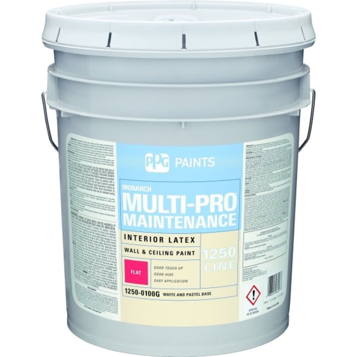 Ppg Paint 5 Gallon Multi Pro Maintenance Latex Semi Gloss Paint