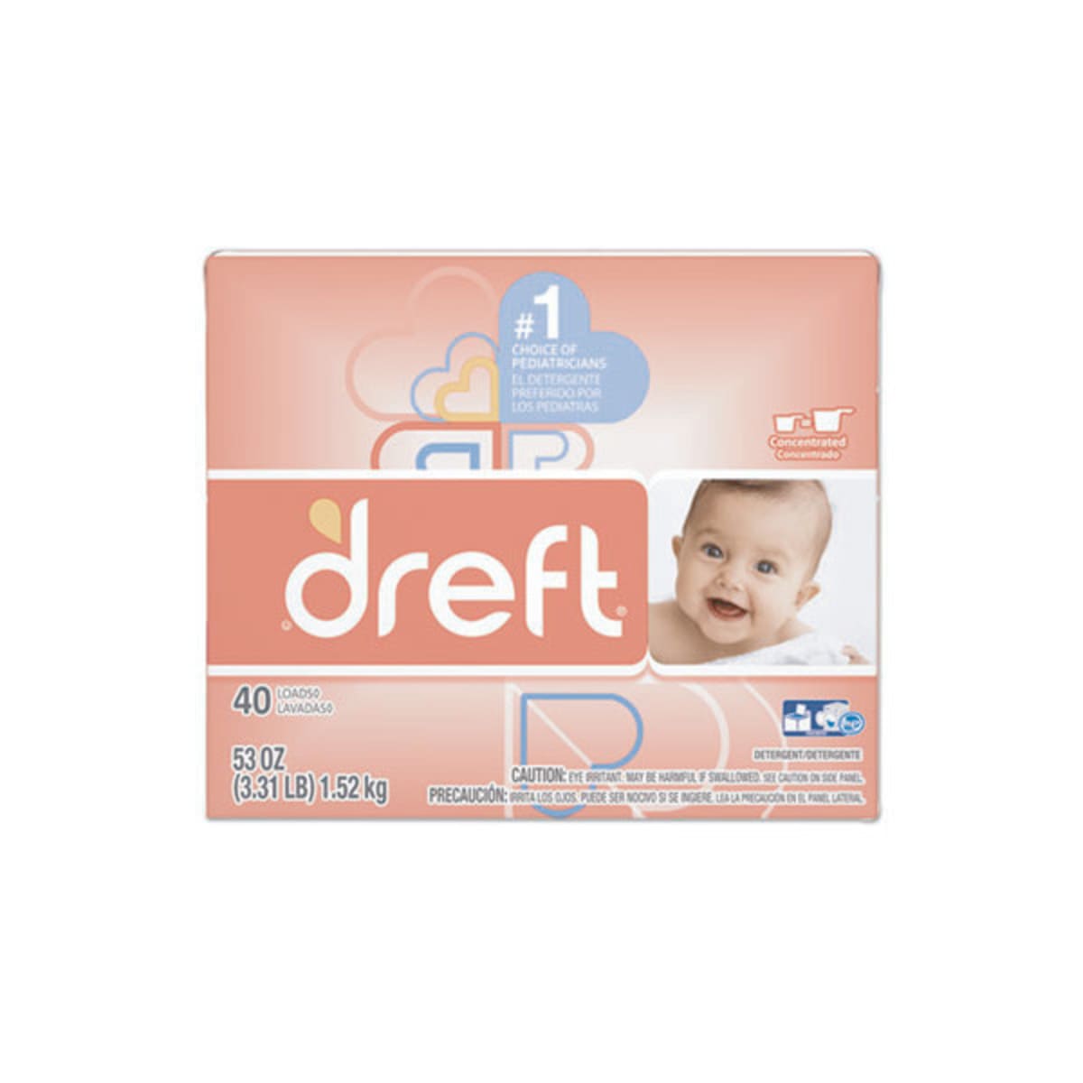 Dreft Ultra Laundry Detergent Powder Original Scent Hd Supply
