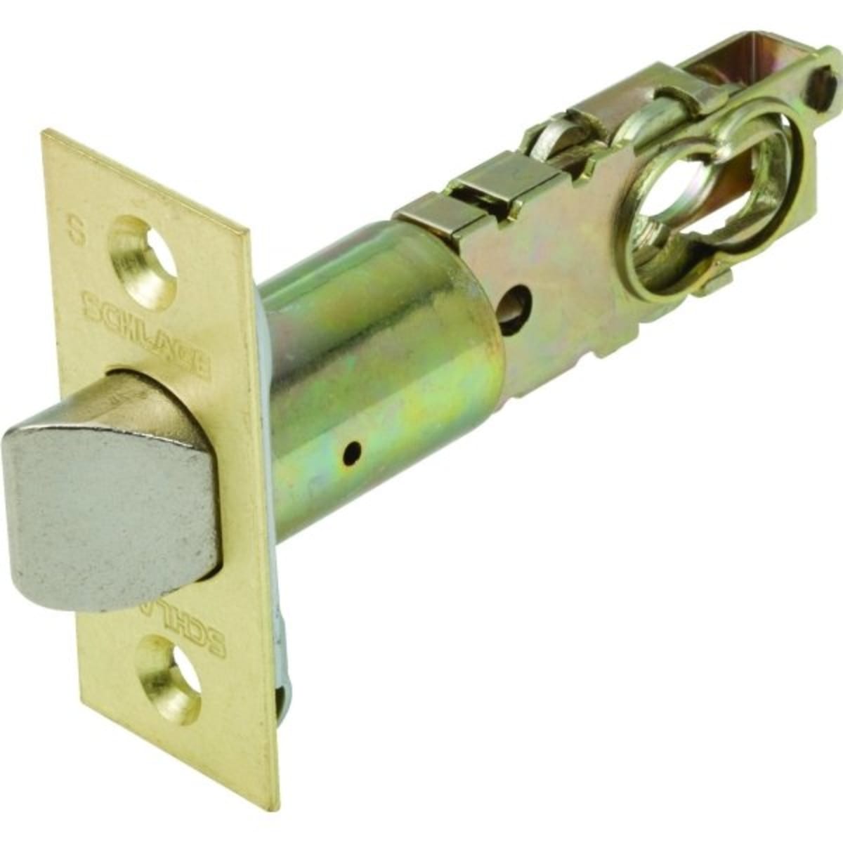 Schlage F Series Adjustable Spring Latch , Antique Brass , Passage Or  Privacy | HD Supply