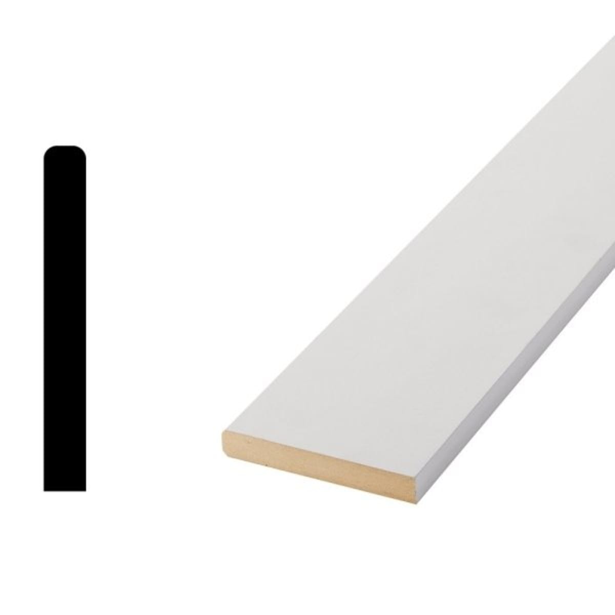 Woodgrain Craftsman Primed Mdf Base Moulding 6 1 2x11 16x96