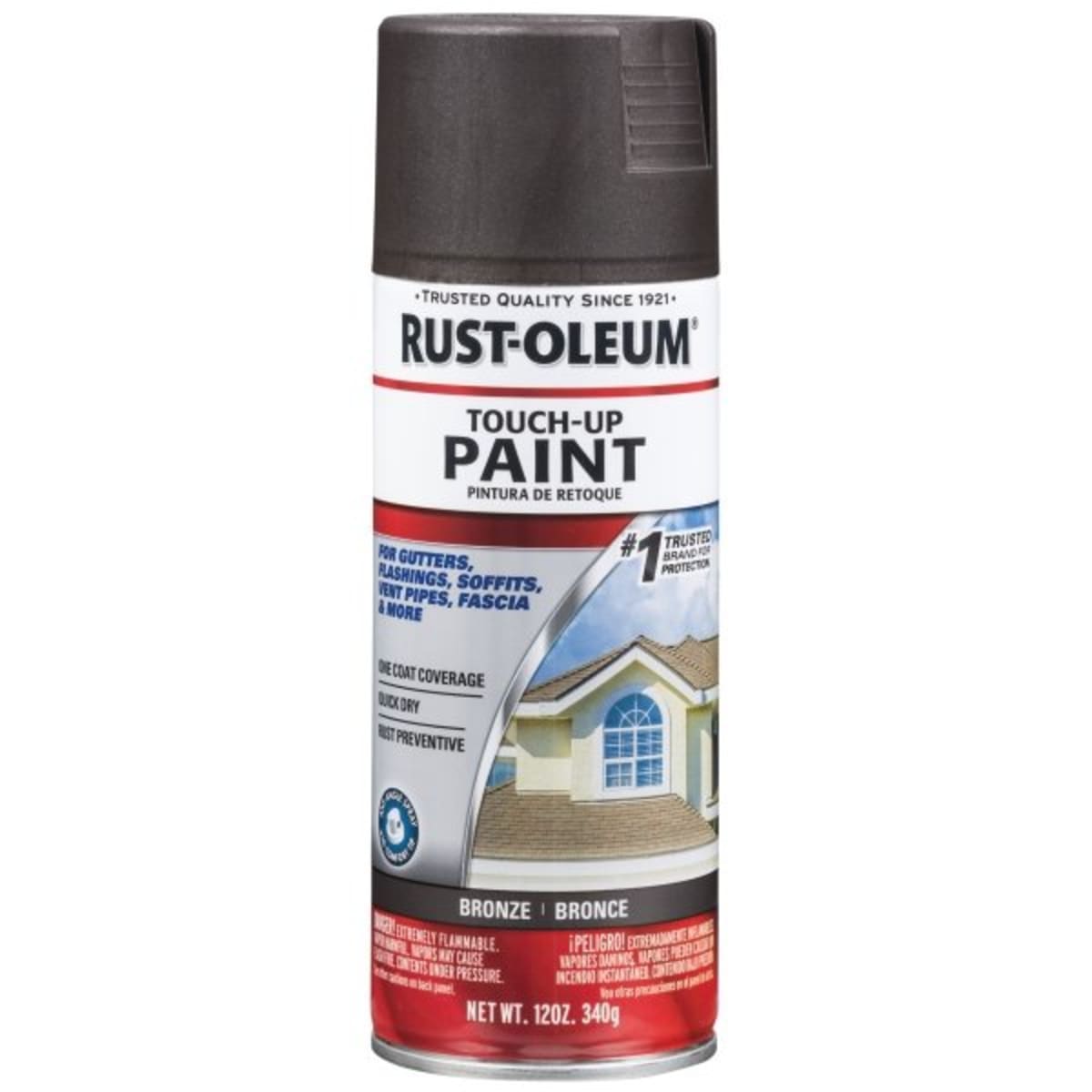 Rust Oleum 12 Oz Bronze Touch Up Paint Package Of 6 Hd Supply