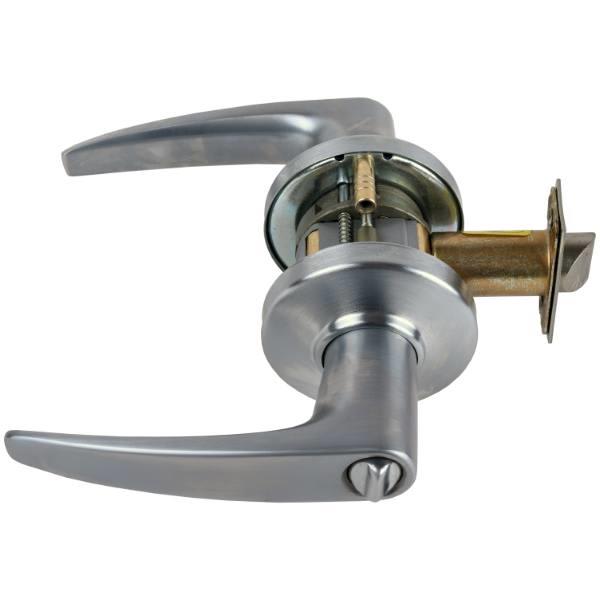 Best® 9k Series Passage Function Cylindrical Lockset, Keyless, Satin