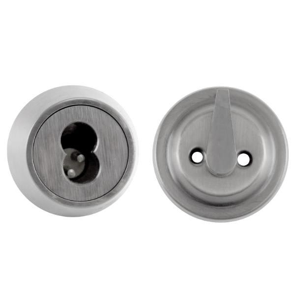 Arrow E Series Grade 2 Double Cylinder Deadbolt, Less Core, Bright