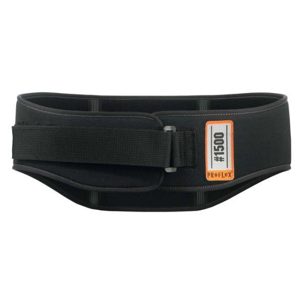 Ergodyne® ProFlex® 1600 Standard Elastic Back Support Brace, Black, 2XL