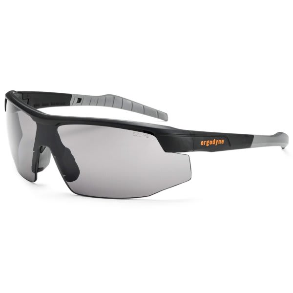 Ergodyne® Skullerz Skull Safety Glasses/Sunglasses, Matte Black, Anti-Fog Smoke Lens