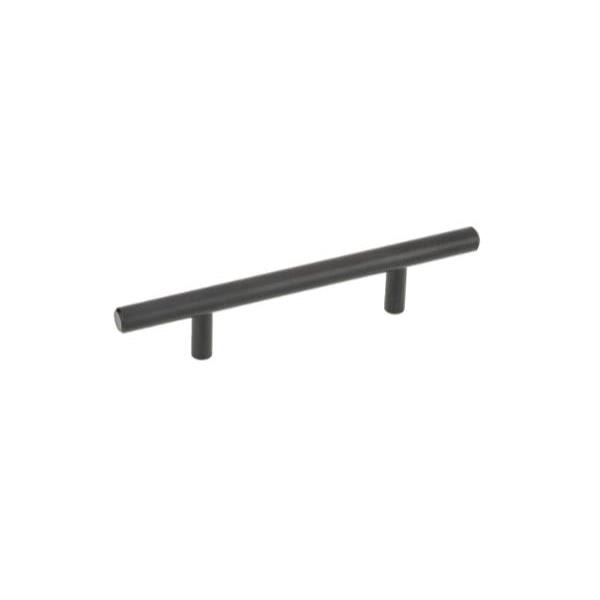 Richelieu Contemporary Steel Pull, 3 3/4 In 96 Mm Matte Black