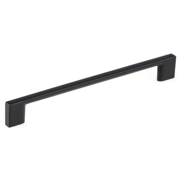 Richelieu Contemporary Metal Pull, 7 9/16 In 192 Mm Matte Black